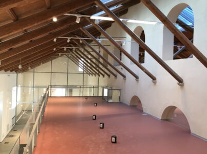 Campus Università Piemonte Orientale all'ex caserma Perrone, biblioteca (© Beppe Raso)