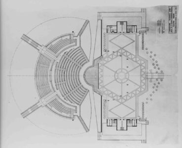 Planimetria Teatro Verde