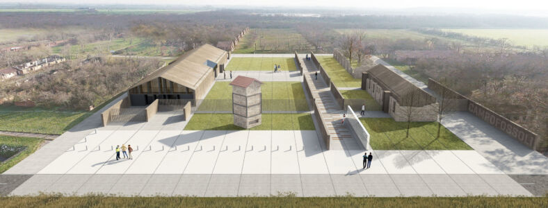 Render del progetto di Progettisti Associati