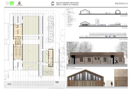 Tavola di progetto di Progesttisti Associati