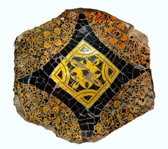 Trencadís di Palazzo Güell (1904, © Cátedra Gaudí, ETSAB, UPC)