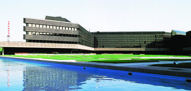 Centro Direzionale delle Assicurazioni Generali a Mogliano Veneto (1988, © Archivio Eredi Spadolini)