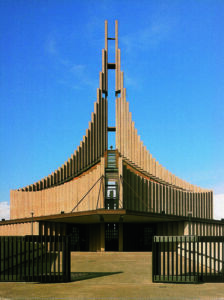 La chiesa di Tor Bella Monaca (1988, © Archivio Eredi Spadolini)