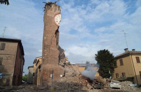 La Torre dei modenesi a Finale Emilia (Mo), 2012 (foto di Elisa Benati, © Comune di Finale Emilia)