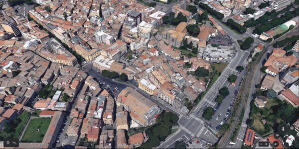 VIsta aerea del sito