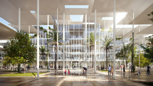 Joint Research Center Site Headquarters, Siviglia, Spagna, I premio concorso, (© Playtime)