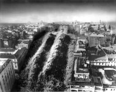 Milano dall'alto, 1980 (Archivio Francesco Somaini)