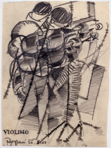 Schizzi con prima idea del Luminator, 1926