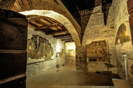 Allestimento di “Federico da Montefeltro e Gubbio. Lì è tucto el core nostro et tucta l’anima nostra”