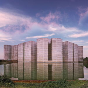 Carlo Prati. Urbild Architecture. Blindness n.2. Collage digitale, 2020