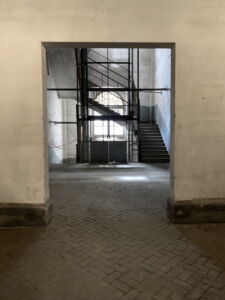 Magazzino Concentramento Tabacchi Greggi, stato attuale (© Federica Russo)