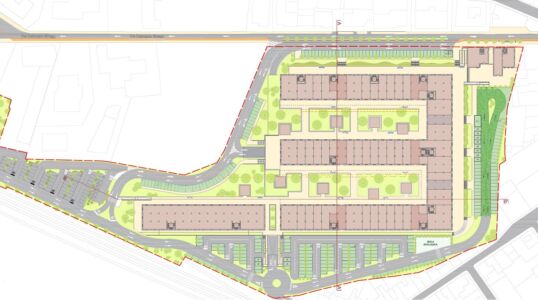 Magazzino Concentramento Tabacchi Greggi, progetto (© Astor Immobiliare)