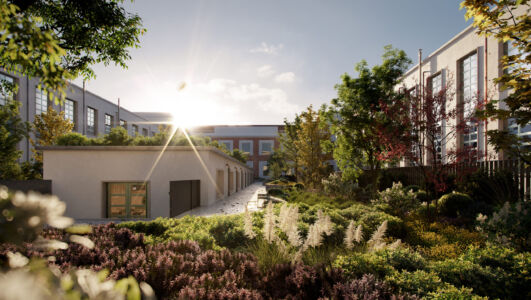 L'Officina botanica sul tetto della Factory