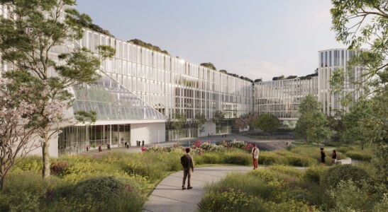 Palazzo Sistema, render di concorso