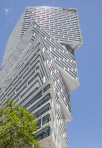 Il progetto vincitore, la Quay Quarter Tower by 3XN (© Phil Noller)
