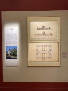 Ai disegni di Antonelli è dato un giusto rilievo