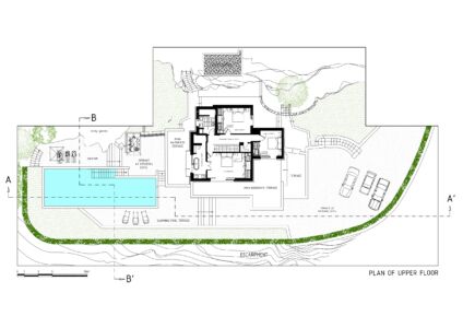 Planimetria piano primo (© Pierluigi Piu)