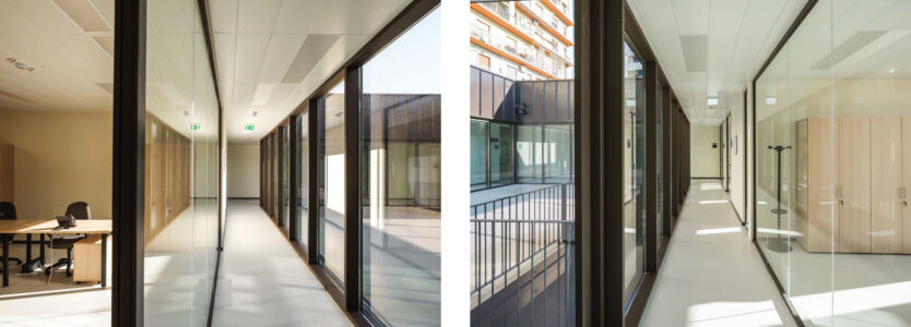 Interni dell'ampliemanto (© Mario Ferrara)