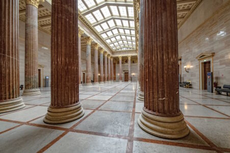 Sala delle colonne (© Parlamentsdirektion-ZOFALL)