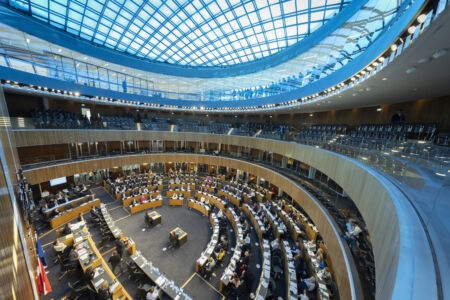 Sala parlamento (© Parlamentsdirektion-WIESER)