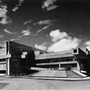 Biblioteca della Prefettura di Oita, 1962-66 (Courtesy of Yasuhiro Ishimoto)
