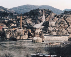 Hasankeyf prima della costruzione della Diga di Ilisu, 2018; Fonte: Aykac and Kaya, 2020