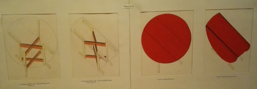 Tavolo Ti27 per la scuola materna Montessori, 1931 circa