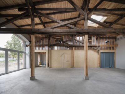 DAM Preis 2023, progetti finalisti: Huetten und Palaeste, Scheune, Praedikow. (foto di Studio Bowie)