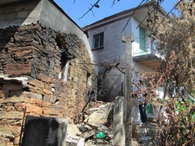 La Casa di Manuel e Emília dopo l'incendio (© ateliermob)