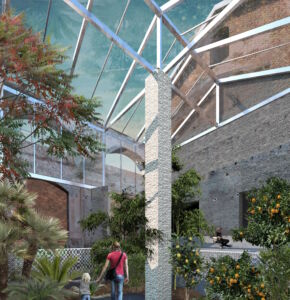 Cavallerizza Reale, progetto secondo classificato e menzione d'onore (capogruppo Lacaton & Vassal)