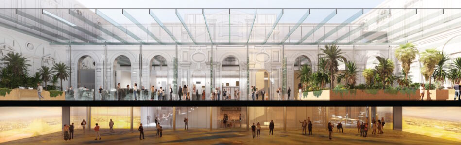 Museo Egizio, il quarto classificato, capogruppo CRA-Carlo Ratti Associati