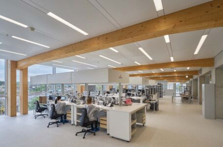 Omega Factory a Bienne, Svizzera (Shigeru Ban Architects)