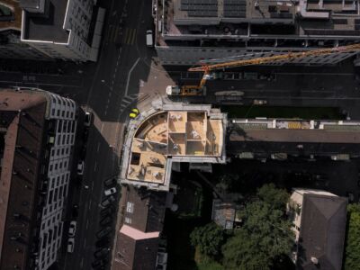 Risanamento di un palazzo storico, Zurigo, studio Thomas Hildebrand