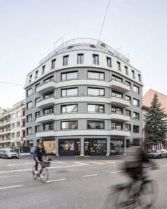 Risanamento di un palazzo storico, Zurigo, studio Thomas Hildebrand