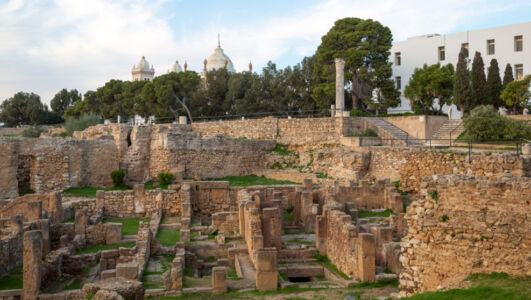 Il sito archeologico di Carthage (© Yoann CIMIER _ ADAGP Paris dal Dossier di concorso)