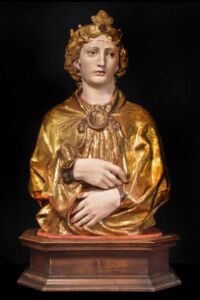 Busto Reliquiario di San Miniato dopo il restauro (© Torquato Perissi)