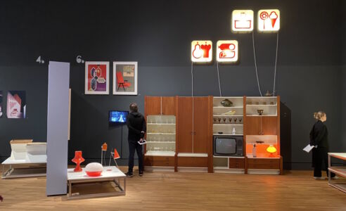 Seconda parte mostra, Kulturforum, vista d'insieme area Cecoslovacchia (© Francesca Petretto)