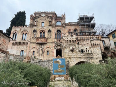 Castello Della Monica, facciata ingresso, foto di Ilaria Di Gennaro