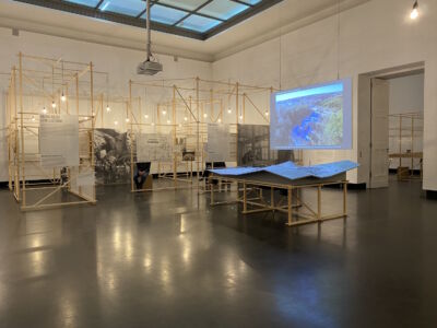 Sezione sulla costruzione dei lager (© Francesca Petretto)