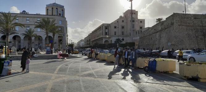 Piazza del martire, già piazza Italia (© Alessandro Colombo)