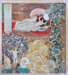 Terme Berzieri, Allegoria della primavera di Galileo Chini