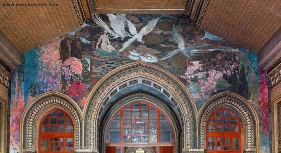 Galileo Chini, Salone Moresco, Grand Hotel des Thermes (Foto Marco Stucchi)