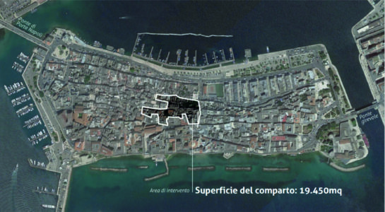 Identificazione dell’area di intervento CASA + scenario 3