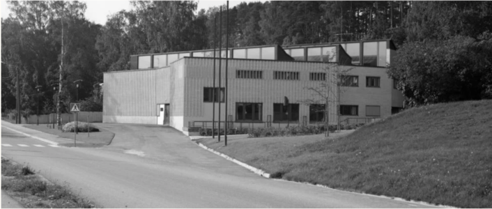 Museo Alvar Aalto negli anni settanta (foto Kari Hakli - Alvar Aalto Museo, Jyväskylä)