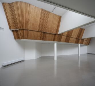 Museo Alvar Aalto, la sala espositiva (foto Maija Holma - Alvar Aalto Foundation)