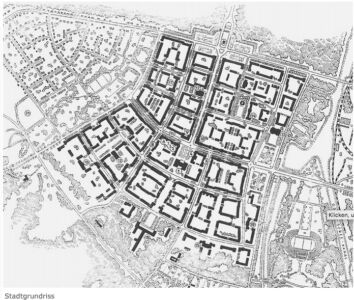 Pianta del centro storico