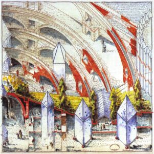 Concorso a inviti per il Padiglione Italia, Biennale di Venezia, 1988 (Archivio Gabetti e Isola)