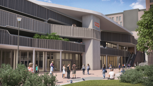 Il centro commerciale Coop