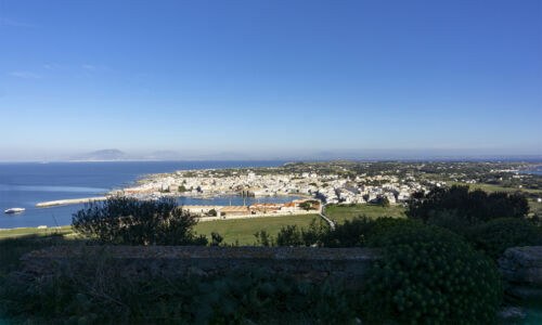 Una veduta di Favignana promontorio dal Castello di Santa Caterina (© Archivio AutonomeForme)