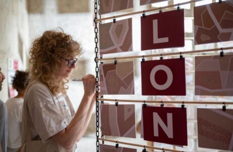 Uno scorcio del padiglione Londra, courtesy Farm Cultural Park